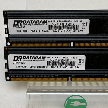 DATARAM DTM64435 8GB (2x4GB) RAM DDR3 2133MHz