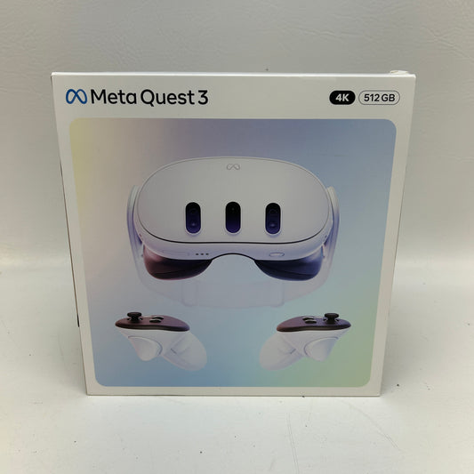New Meta Quest 3 512GB Standalone All-in-One VR Headset S3A