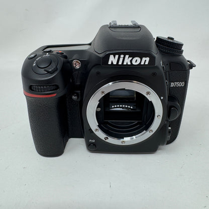 Nikon D7500 20.9MP 4K Digital SLR DSLR Camera Body