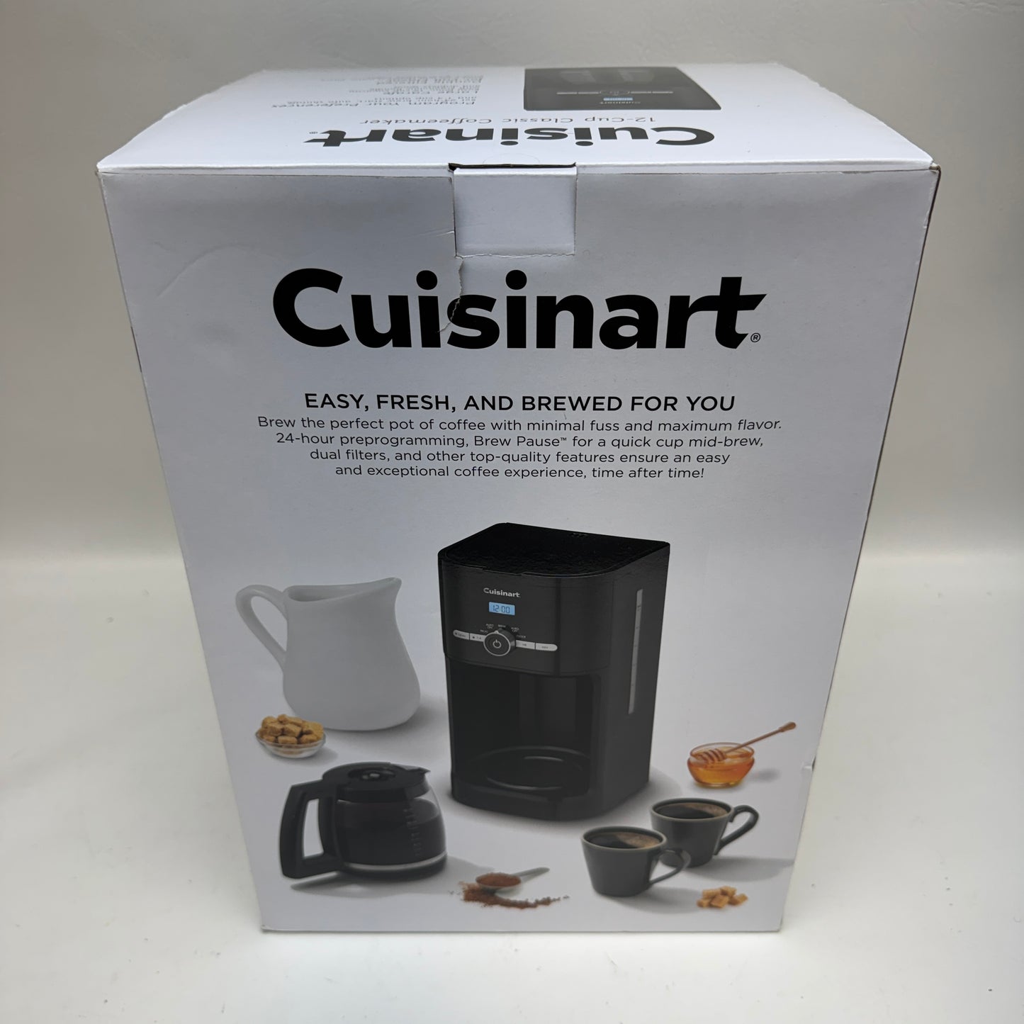 New Cuisinart 12-Cup Classic Automatic Drip Coffeemaker V17158
