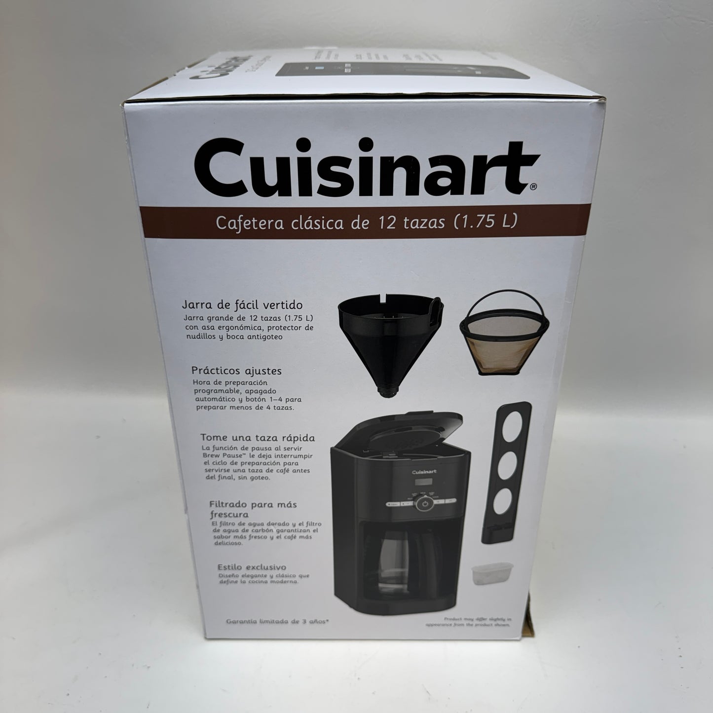 New Cuisinart 12-Cup Classic Automatic Drip Coffeemaker V17158