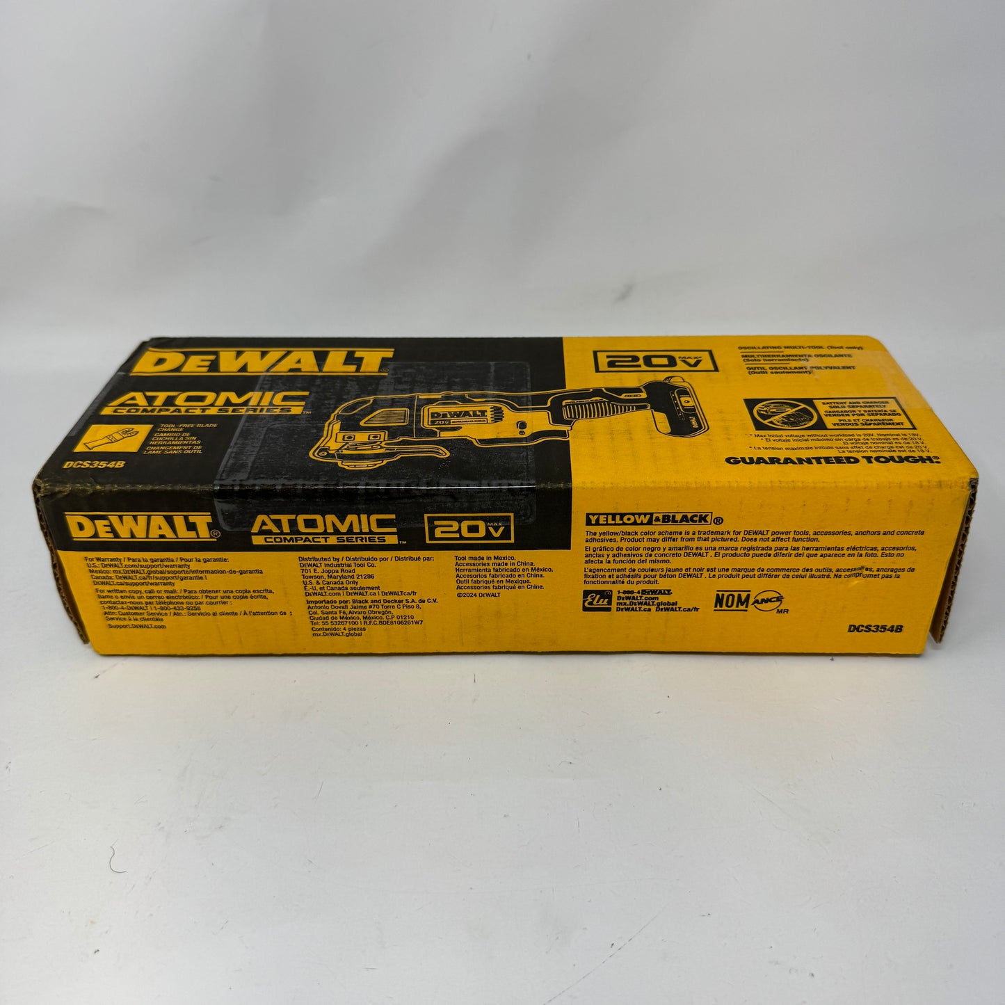 New Dewalt Atomic 20V MAX Cordless Brushless Oscillating Multi Tool