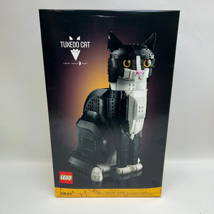New Lego Ideas Tuxedo Cat Building Kit 21349