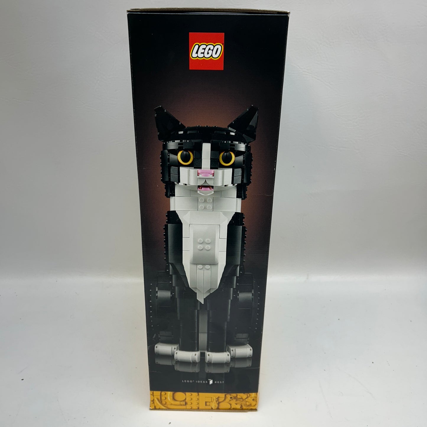 New Lego Ideas Tuxedo Cat Building Kit 21349