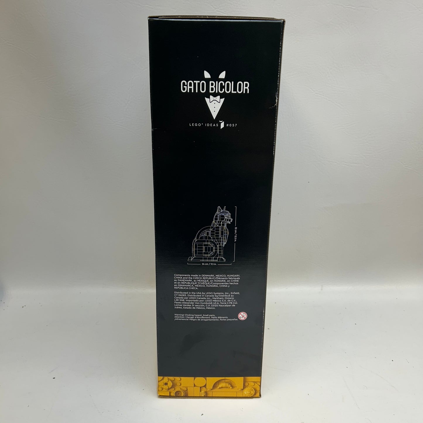 New Lego Ideas Tuxedo Cat Building Kit 21349