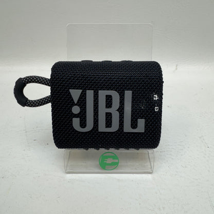 JBL Go 3 Portable Wireless Bluetooth Speaker Black GO3H