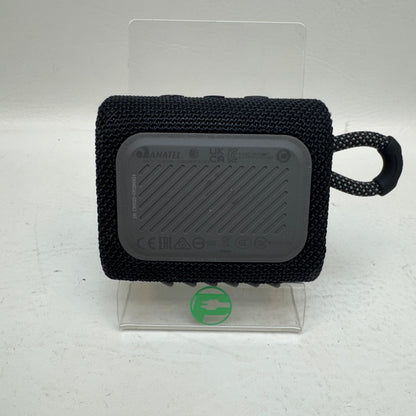 JBL Go 3 Portable Wireless Bluetooth Speaker Black GO3H