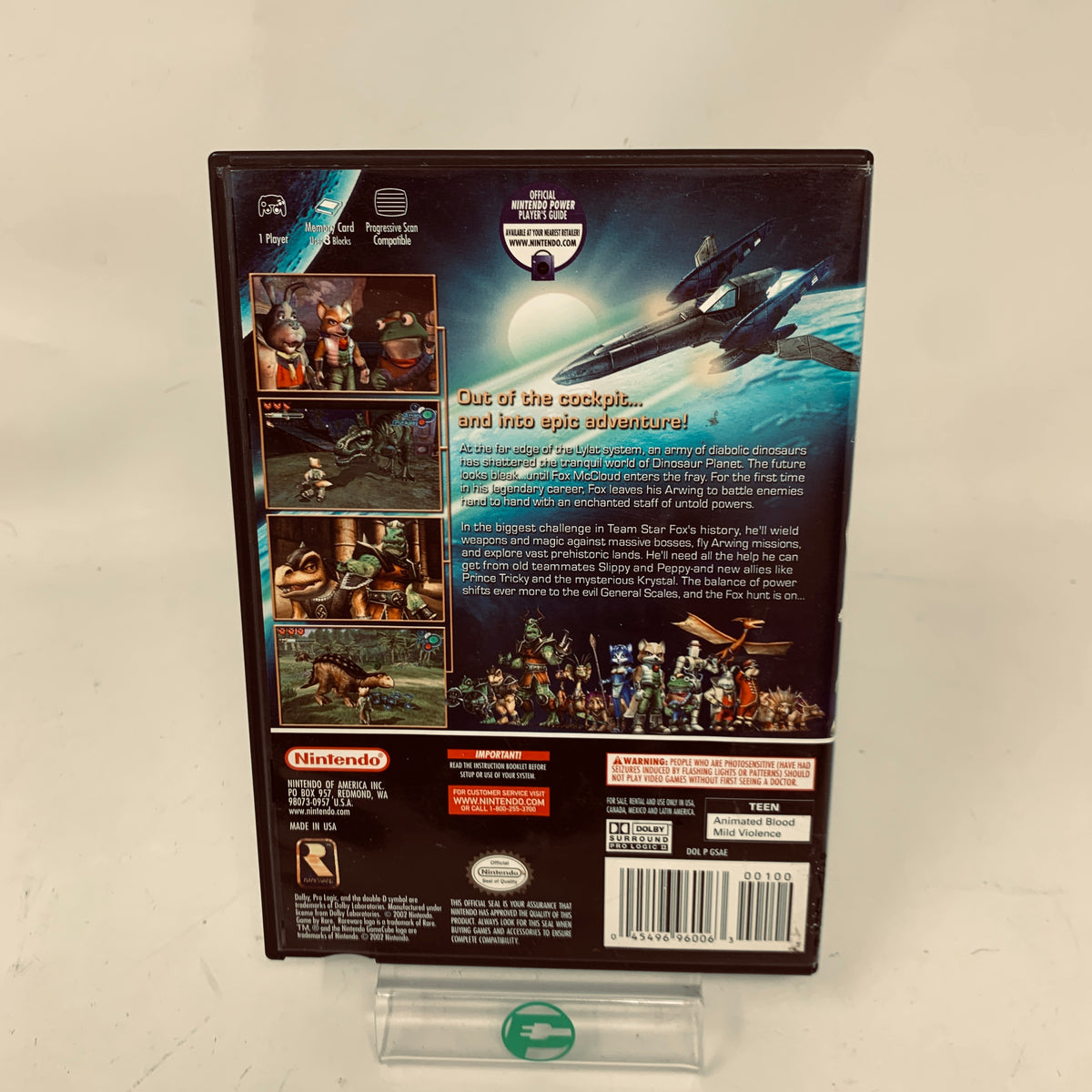 Star Fox Adventures [Player's Choice] (Nintendo GameCube, 2002)