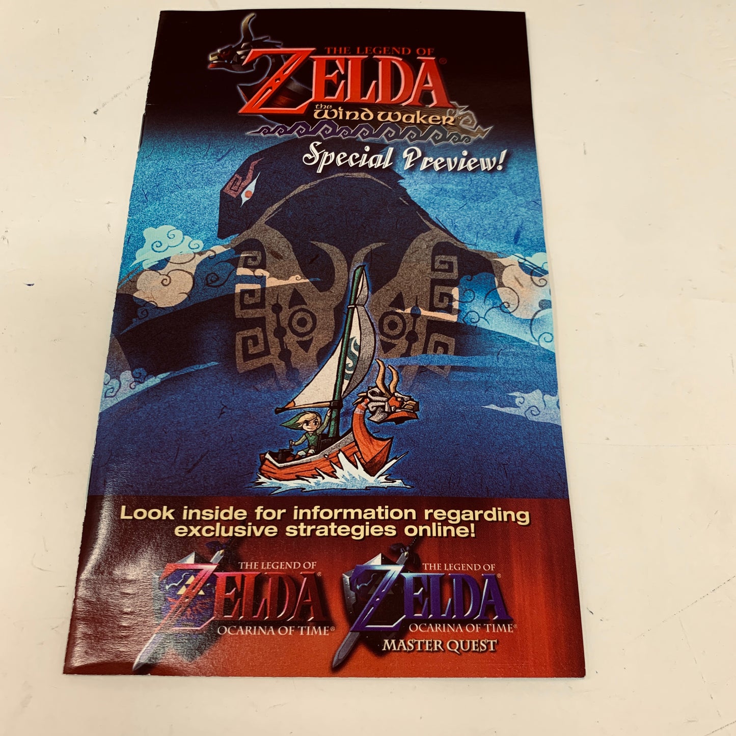 Zelda Ocarina of Time Master Quest (Nintendo GameCube, 2003)