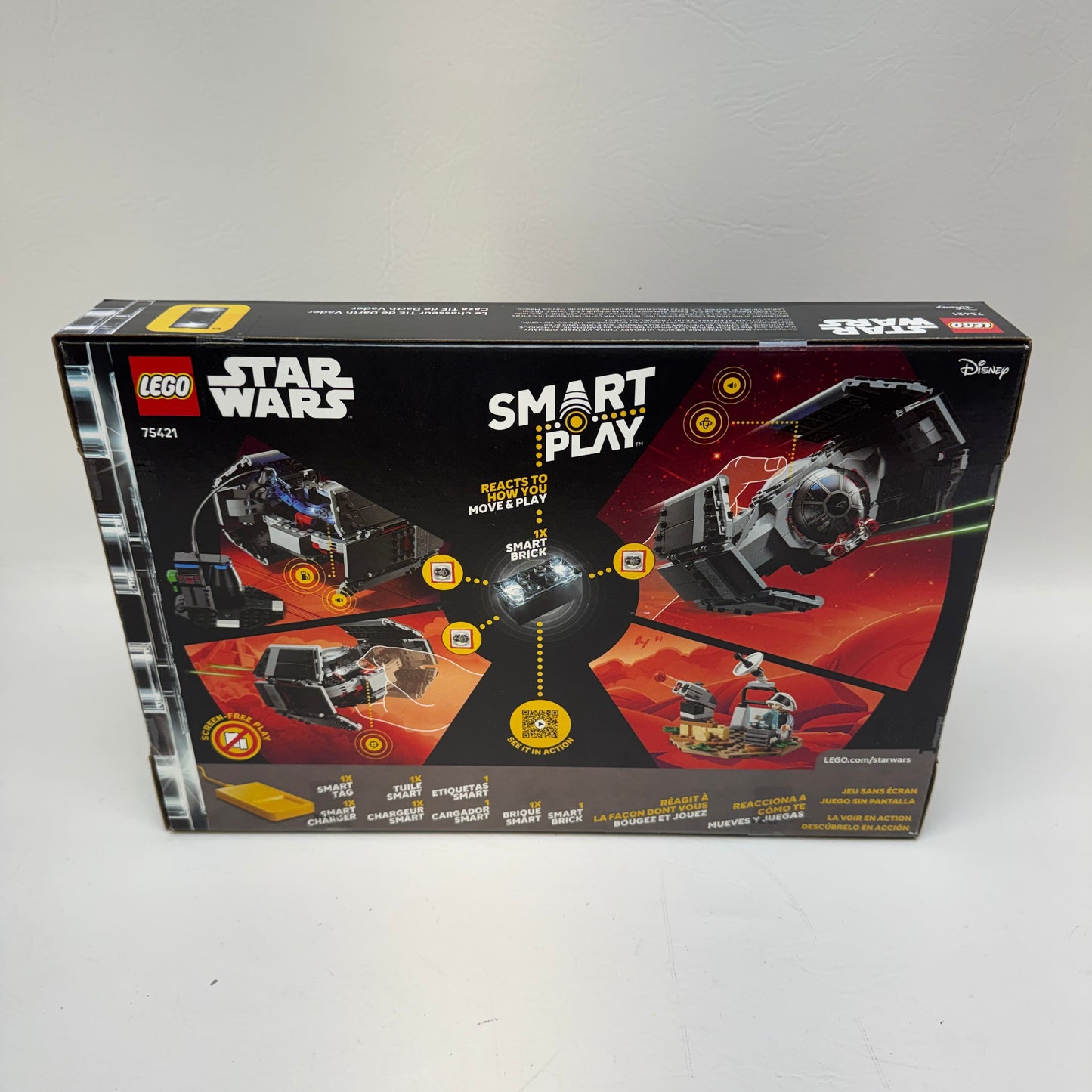 New Lego Darth Vader's TIE Fighter  All-in-One Building Set  75421