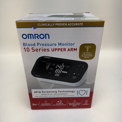New Omron 10 Series  Upper Arm Blood Pressure Monitor BP7465