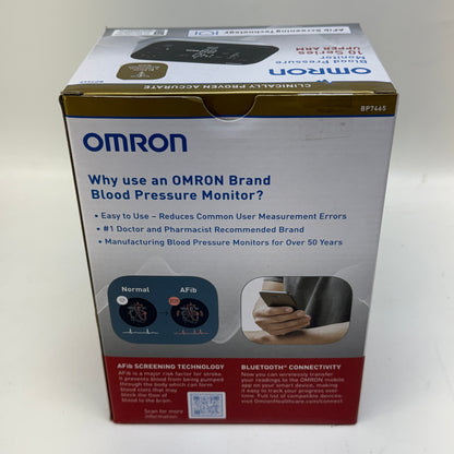 New Omron 10 Series  Upper Arm Blood Pressure Monitor BP7465