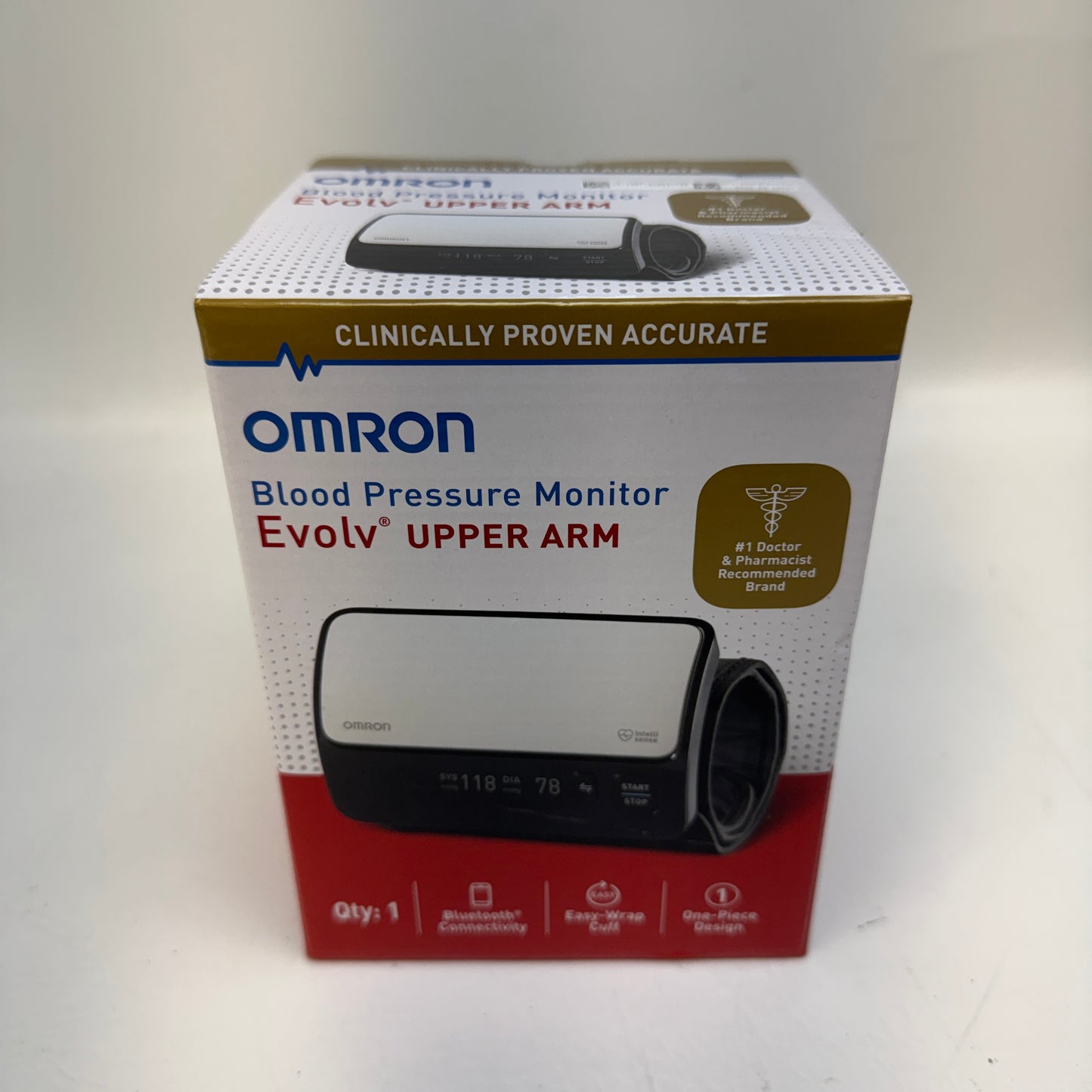 New Omron Evolv Upper Arm Wireless Blood Pressure Monitor BP7000 / HEM-7600T