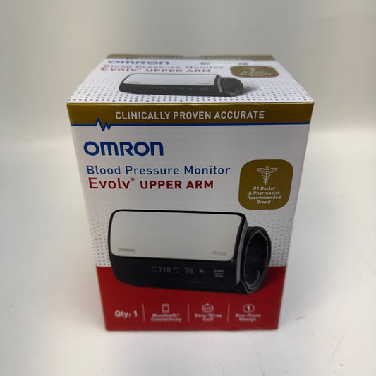 New Omron Evolv Upper Arm Wireless Blood Pressure Monitor BP7000 / HEM-7600T