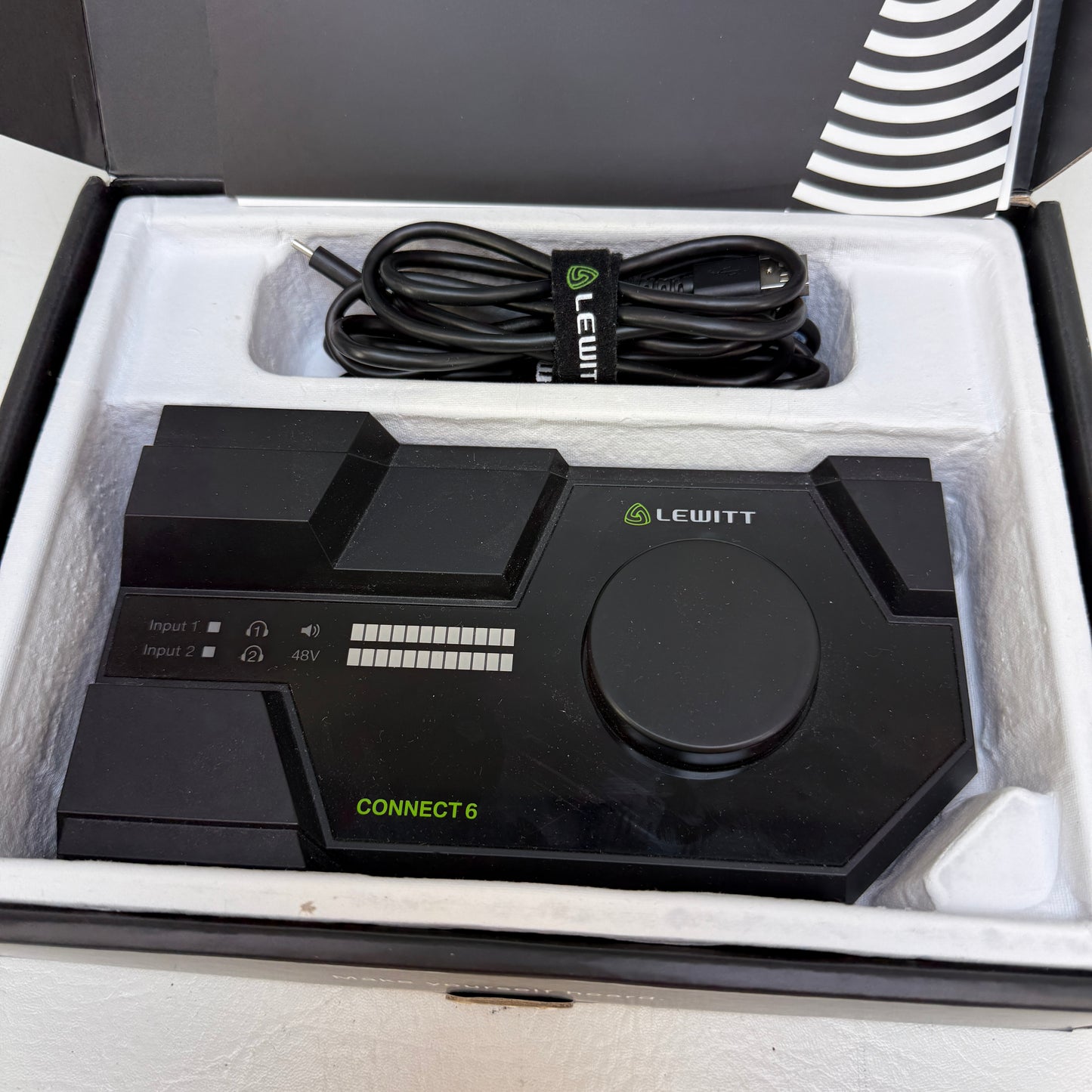 Lewitt Connect 6 DSP-Powered USB-C Audio Interface 6x6 for Desktop & Mobile