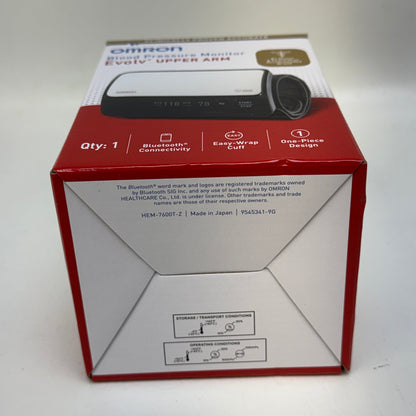 New Omron Evolv Upper Arm Wireless Blood Pressure Monitor BP7000 / HEM-7600T