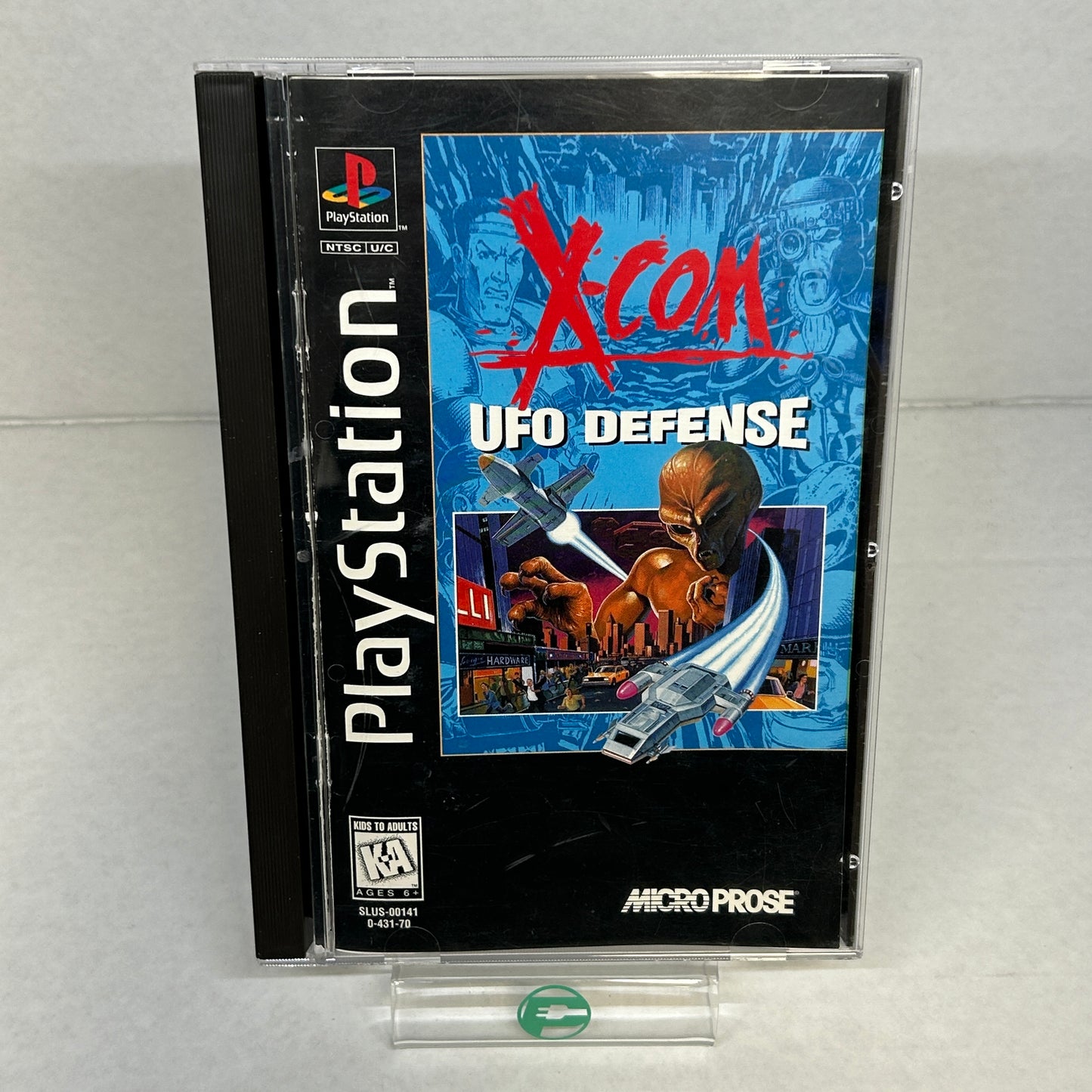 X-COM UFO Defense (Sony PlayStation 1 PS1, 1995)