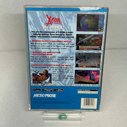 X-COM UFO Defense (Sony PlayStation 1 PS1, 1995)