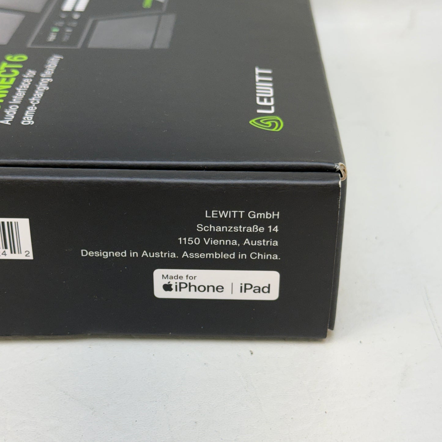 Lewitt Connect 6 DSP-Powered USB-C Audio Interface 6x6 for Desktop & Mobile