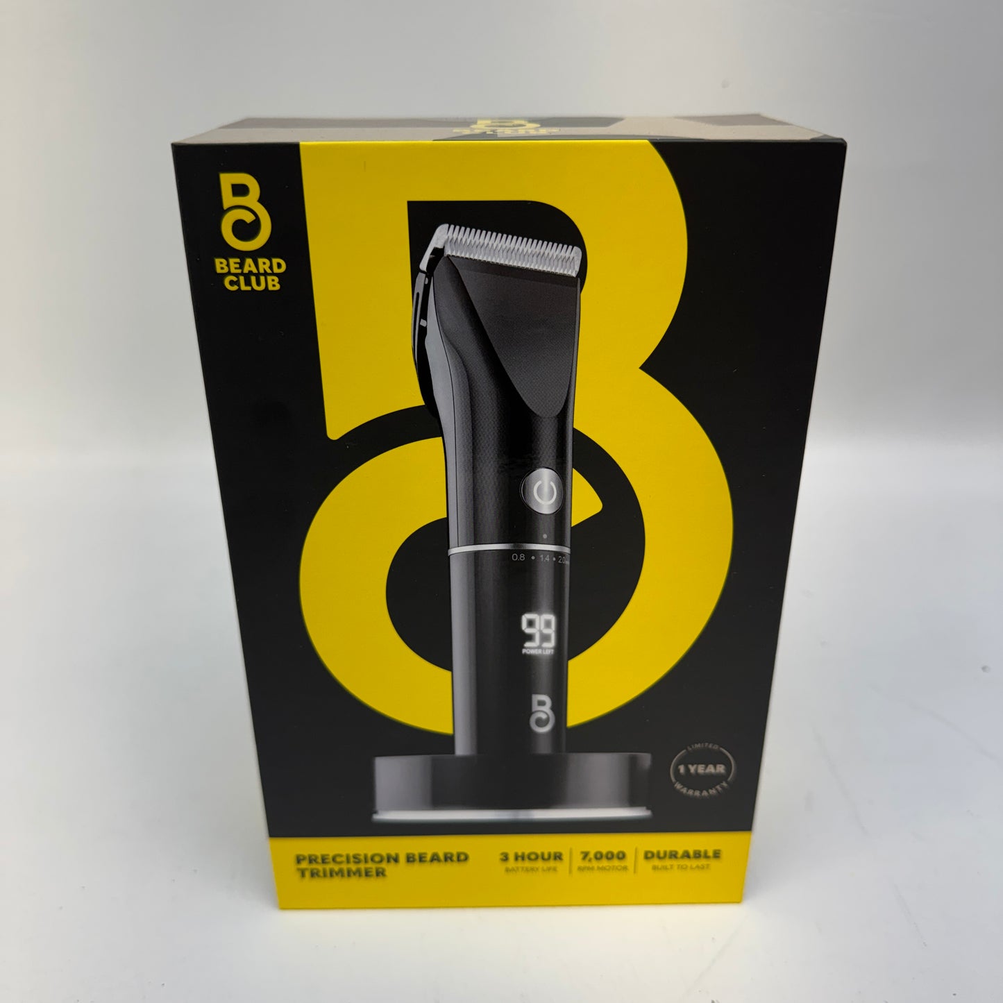New Beard Club Precision Beard Trimmer PT45 Cordless Grooming Kit 89535637