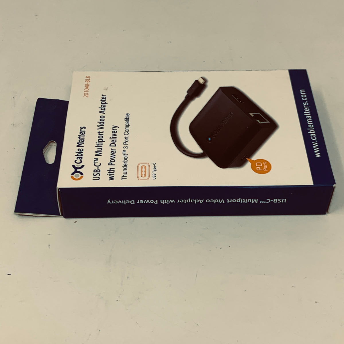 New Cable Matters 201048-BLK USB-C Multiport Video Adapter