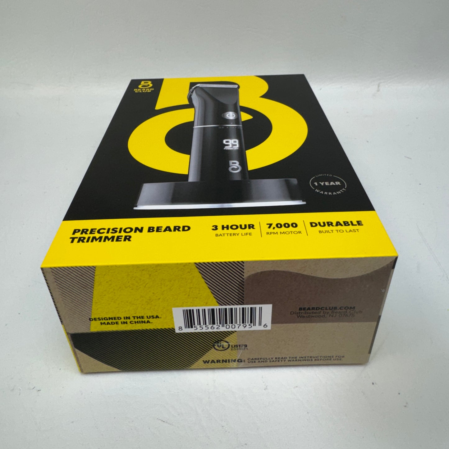 New Beard Club Precision Beard Trimmer PT45 Cordless Grooming Kit 89535637