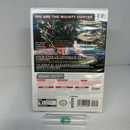 Metroid Prime 3 Corruption (Nintendo Wii, 2007)