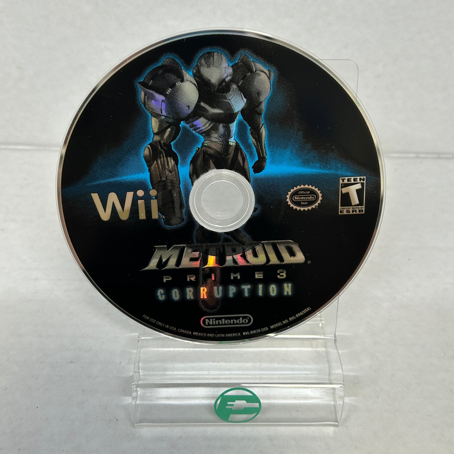 Metroid Prime 3 Corruption (Nintendo Wii, 2007)