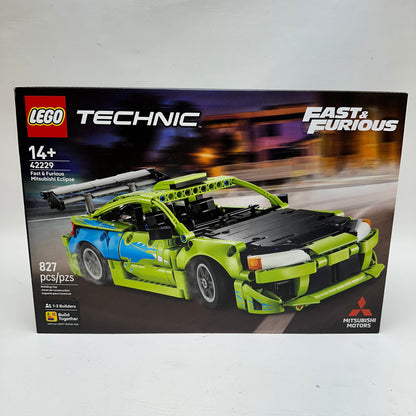 New LEGO Technic Fast & Furious Mitsubishi Eclipse 42229 827 Pcs 
