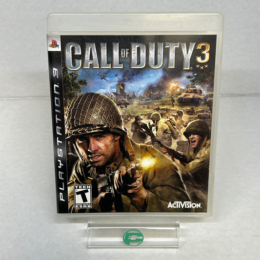 Call of Duty 3 (Sony PlayStation 3 PS3, 2006)