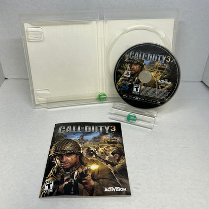 Call of Duty 3 (Sony PlayStation 3 PS3, 2006)