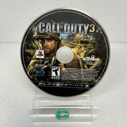 Call of Duty 3 (Sony PlayStation 3 PS3, 2006)