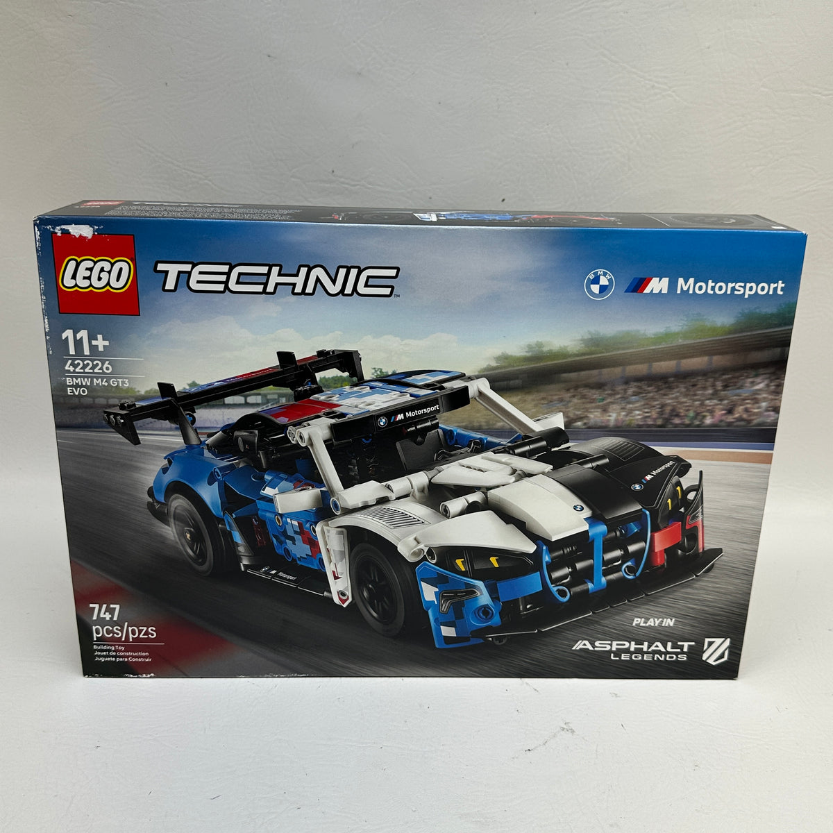 New LEGO BMW M4 GT3 EVO Race Car 42226 TECHNIC Licensed Vehicles 747 pcs