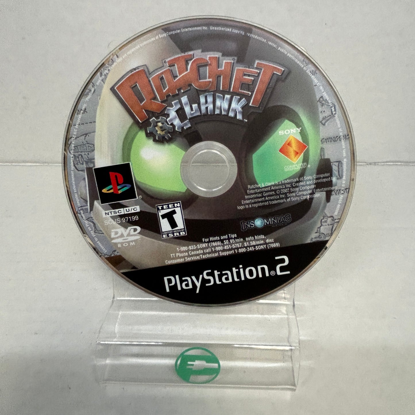 Ratchet & Clank (Sony PlayStation 2 PS2, 2002)
