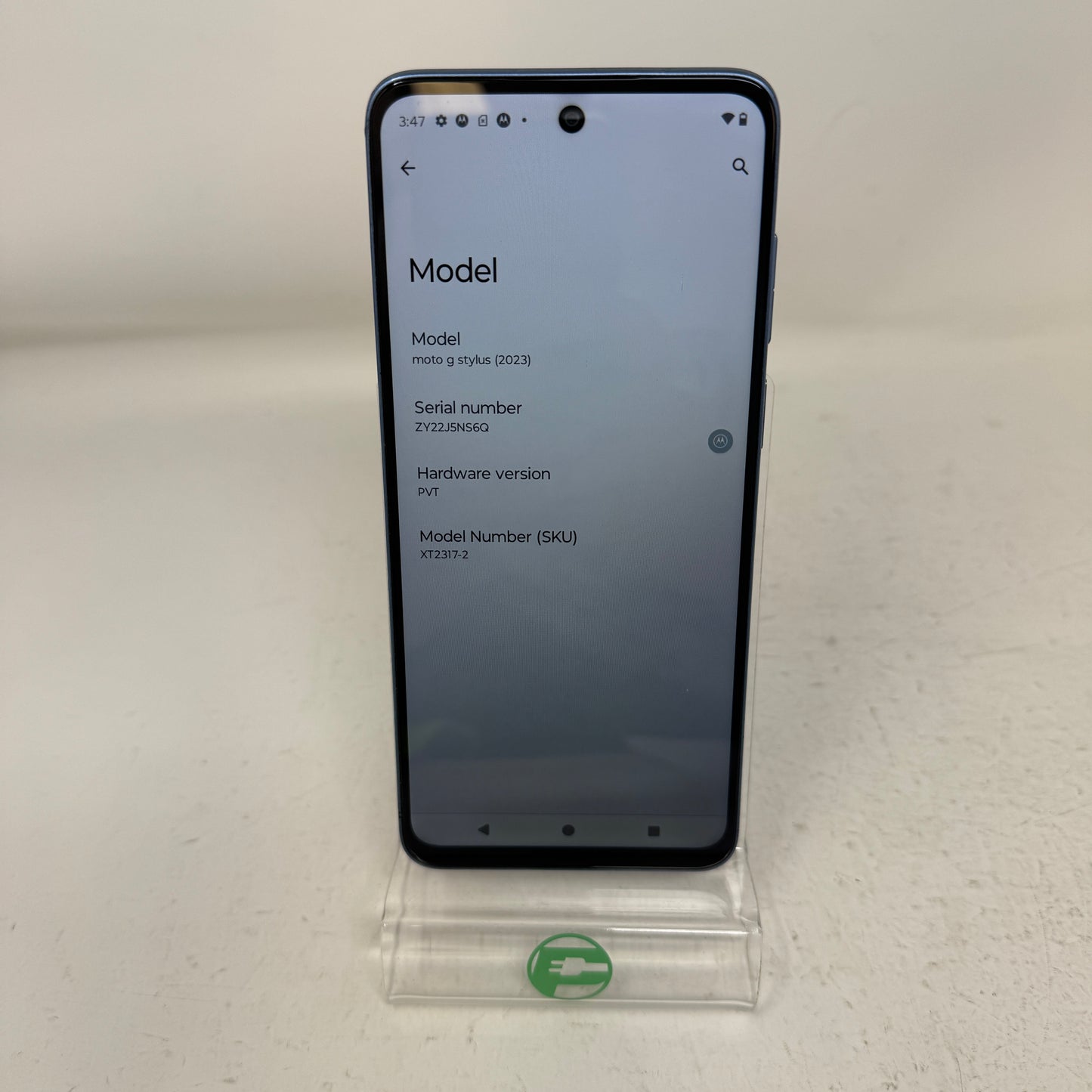 Factory Unlocked Motorola Moto G Stylus 2023 XT2317‑2 64GB Blue