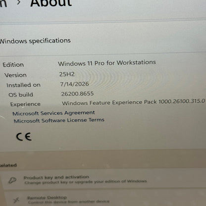 Lenovo ThinkPad X1 Carbon Gen 9 14" i7-1185G7 3.0GHz 32GB RAM 2TB SSD