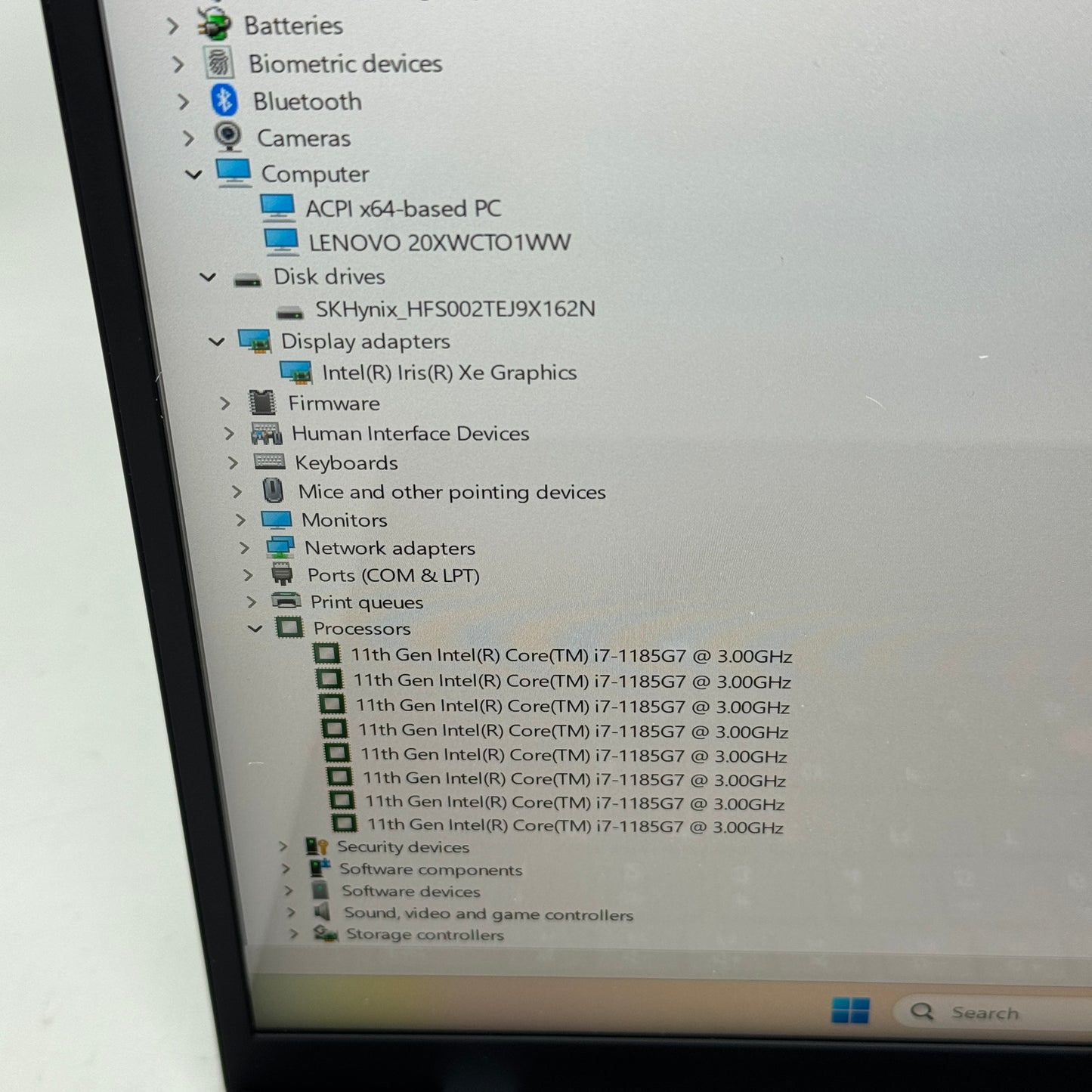 Lenovo ThinkPad X1 Carbon Gen 9 14" i7-1185G7 3.0GHz 32GB RAM 2TB SSD