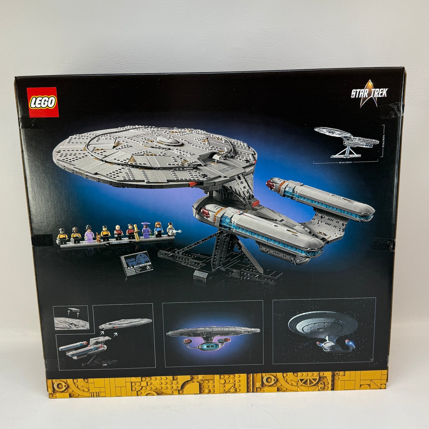 New Lego 10356 Star Trek Enterprise NCC-1701-D Icons Set - 9 Minifigures
