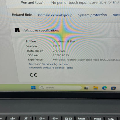 Lenovo ThinkPad P14s Gen 6 OKDK178 14" Ryzen AI 9 HX Pro 370 2.0GHz 64GB RAM 1TB SSD
