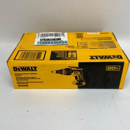 New DeWalt DCF630B 20V MAX XR Brushless Drywall Screwgun