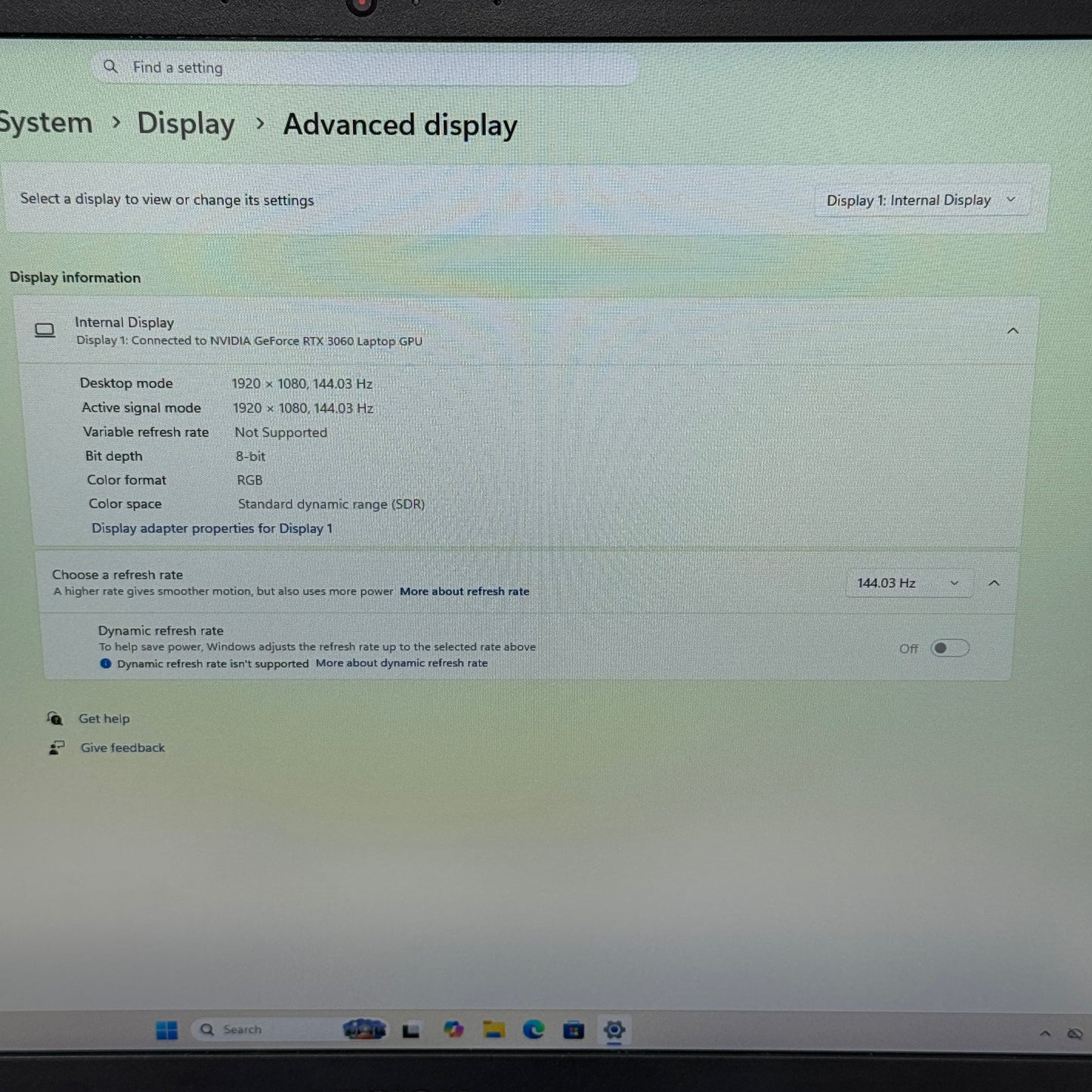 Lenovo Legion 5 Gen 6 17ACH6H 17.3" Ryzen 7 5800H 3.2GHz 16GB RAM 1TB SSD 