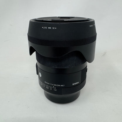 Sigma 35mm f/1.4 For Sony E-Mount Auto & Manual Lens