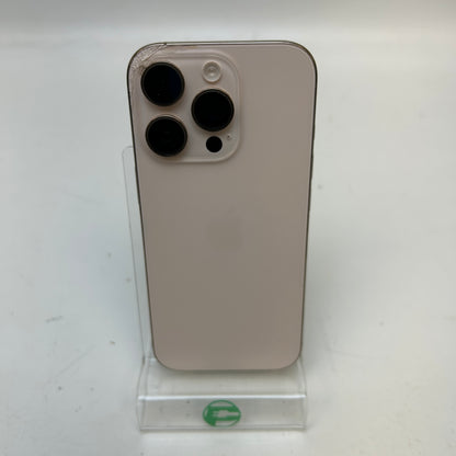 Broken Factory Unlocked Apple iPhone 16 Pro 128GB Desert Titanium MYMC3LL/A