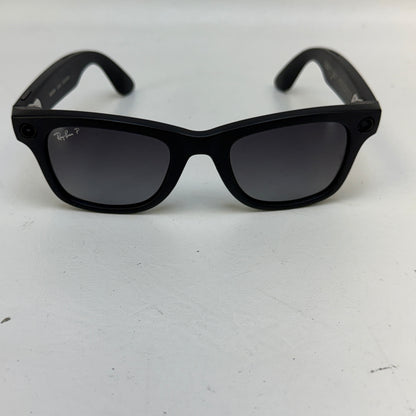Ray-Ban Meta Wayfarer Gen 1 Smart Glasses Matte Black Polarized RW4006 601/ST3