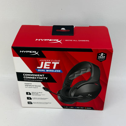 HyperX Cloud Jet Dual Wireless Wireless Gaming Headset Black AJ0T1AA