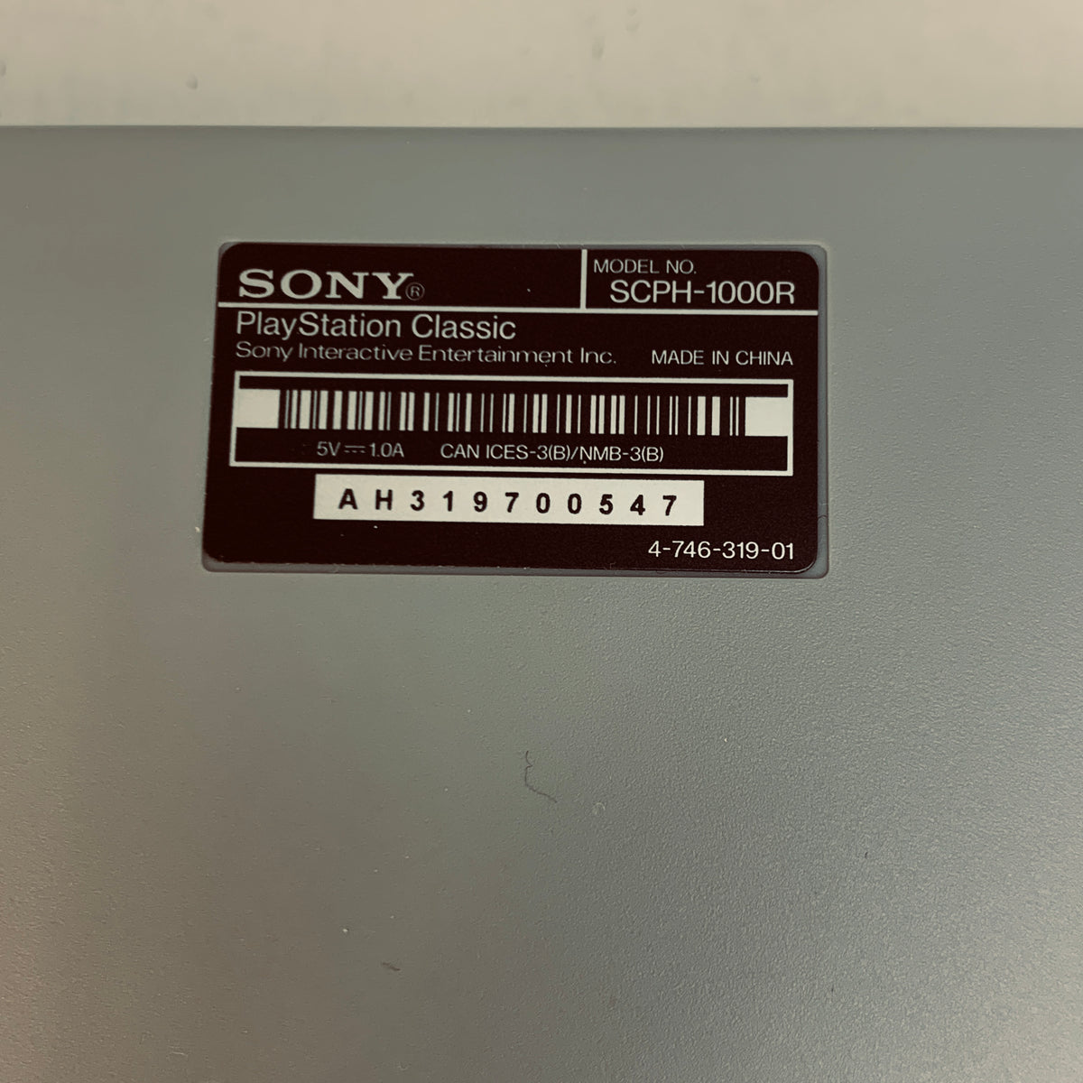 Sony PlayStation Classic 16GB Gray Console Gaming System SCPH-1000R