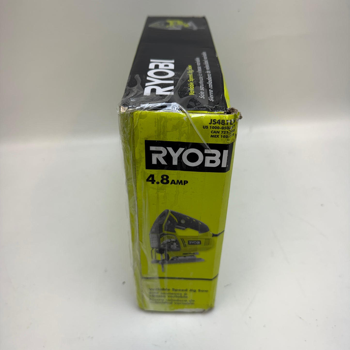 New Ryobi JS481LG 4.8 Amp Corded Variable Speed Orbital Jig Saw
