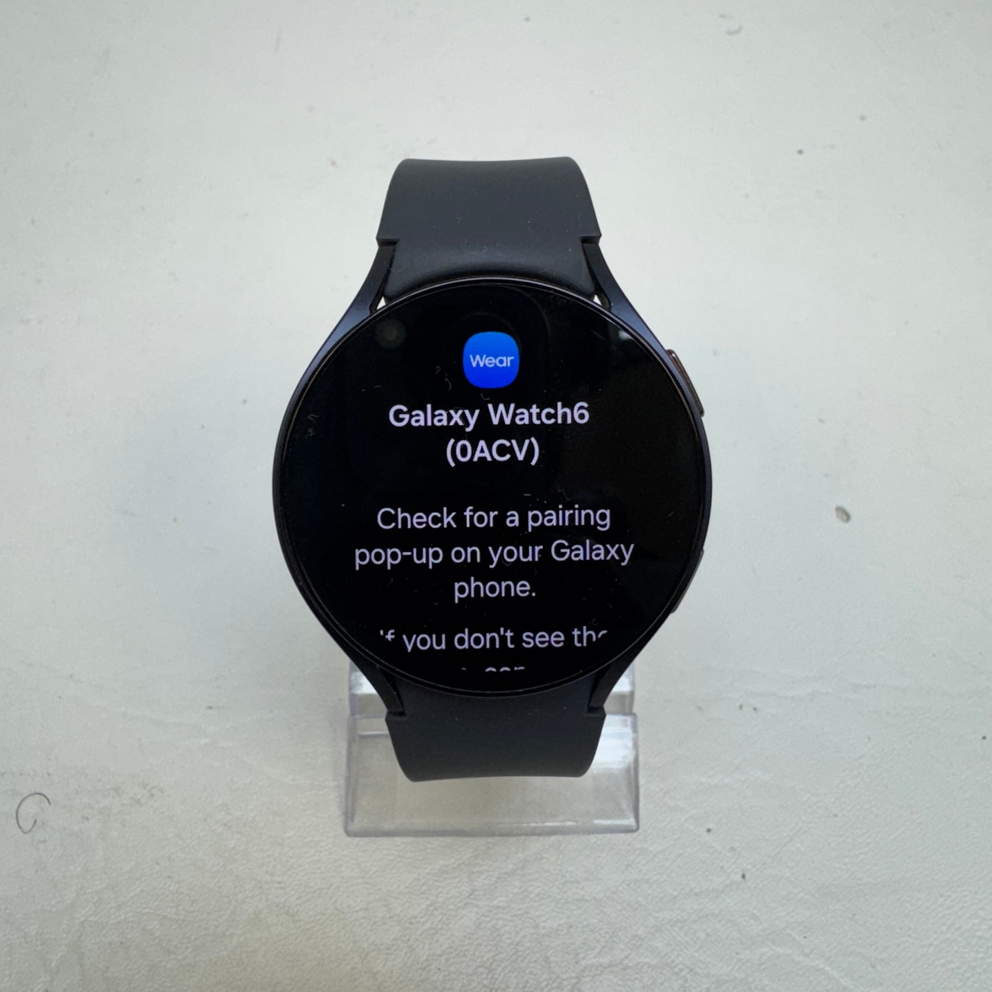 GPS Only Samsung Galaxy Watch6 Aluminum Smartwatch  SM-R930NZKAXAA