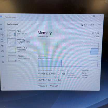 Asus Vivobook 17 X712J 17.3" i5-1035G1 1.0GHz 12GB RAM 1TB HDD