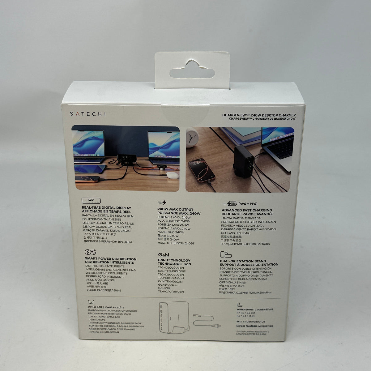 New Chargeview 240W Desktop Charger ST-C6CV240C-US
